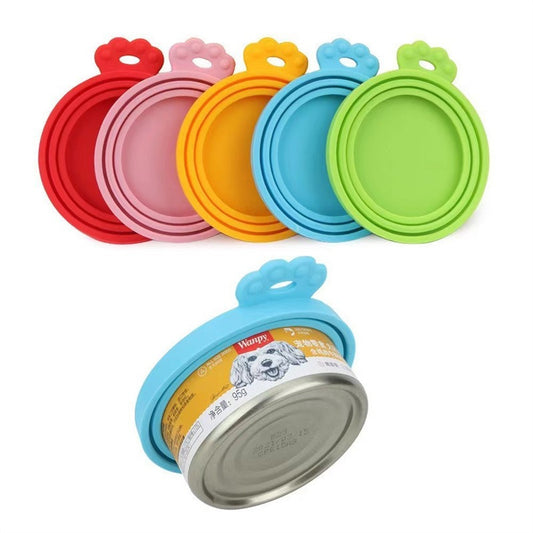 Silicone pet can lid preservation lid pet supplies wholesale silicone can lid