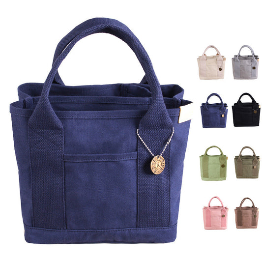 High Grade Canvas Bag Bento Bag Handbag 16A Canvas Women's Bag Handbag